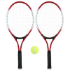 ACLIX Kids Tennis Racquet Set Iron Alloy Children Tennis Racket Beginner Practice Racquet with Ball and Carry Bag