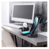 ACLIX Wireless Charger, 6 in 1 Wireless Fast Charging Station for Apple Watch/AirPods Pro/iPhone 12/11/11pro/11pro Max/X/XS/XR Samsung S20/S10, Charging Dock Station for Other Qi Phones (Black) - Image 2