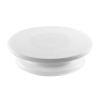 Generic Flower Cake Decorating Turntable Stand white