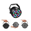 Generic 18 LED Mini RGB Stage Par Light Sound Activated Auto Run Control Lighting Fixture Black 0.457kg - Image 3