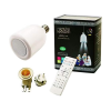 ACHAS Quran Bluetooth Remote Control LED Moon Lamp Speaker Plastic White