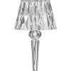 Generic Touching Control Acrylic Diamond Table Lamp White
