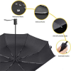 Generic Umbrella For Protection From Rain And Sun Black - Image 3