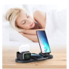 ACLIX Wireless Charger, 6 in 1 Wireless Fast Charging Station for Apple Watch/AirPods Pro/iPhone 12/11/11pro/11pro Max/X/XS/XR Samsung S20/S10, Charging Dock Station for Other Qi Phones (Black) - Image 3