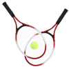 ACLIX Kids Tennis Racquet Set Iron Alloy Children Tennis Racket Beginner Practice Racquet with Ball and Carry Bag - Image 2