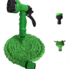 ACLIX Expandable Magic Flexible Garden Water Hose With Spray Gun Green