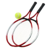ACLIX Kids Tennis Racquet Set Iron Alloy Children Tennis Racket Beginner Practice Racquet with Ball and Carry Bag - Image 3